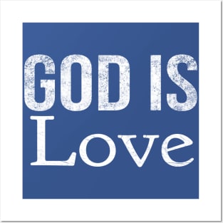 God Is Love Cool Motivational Christian Posters and Art